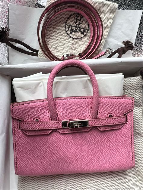 hermes mini birkin crossbody|hermes birkin clutch.